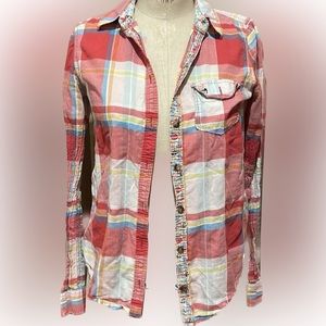 Abercrombie and Fitch calico shirt